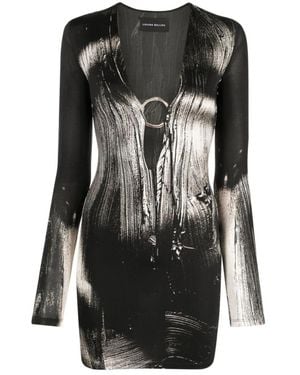 Louisa Ballou Short Dresses - Black