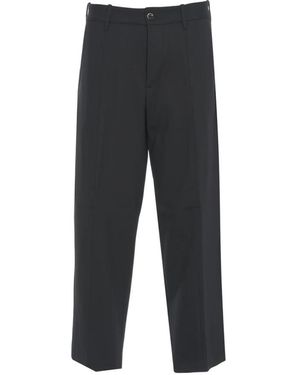 Nine:inthe:morning Straight Trousers - Grey