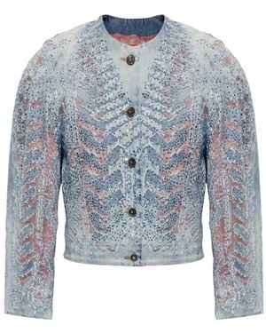 DIESEL Denim Jackets - Blu