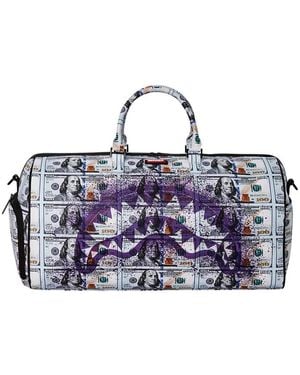 Sprayground Banknoten Duffle Bag - Blau