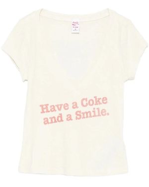 RE/DONE T-Shirts - Blanc