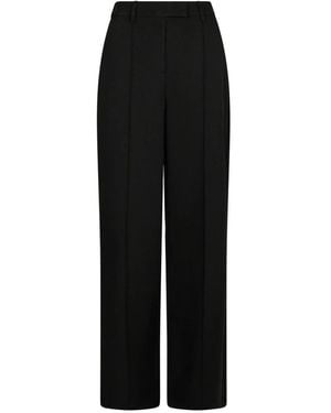 Neo Noir Straight Trousers - Black