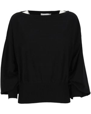 Kaos Round-Neck Knitwear - Nero