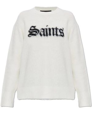 AllSaints Round-Neck Knitwear - Blanc