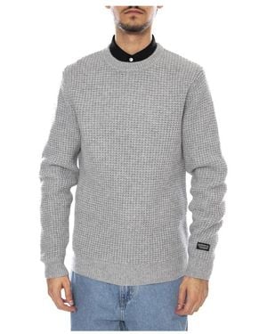 Levi's Truien & Vesten ,Grijs ,Wol Presidio Crewneck Sweater