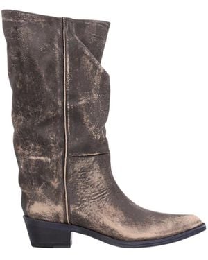 KHAITE Cowboy Boots - Bruin
