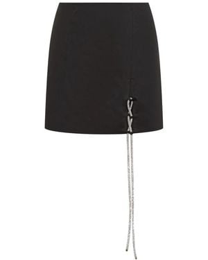 GIUSEPPE DI MORABITO Short Skirts - Black