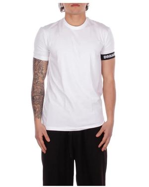 DSquared² T-Shirts En Poloshirts - Wit