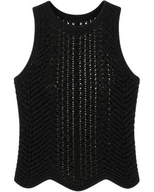Akep Round-Neck Knitwear - Black