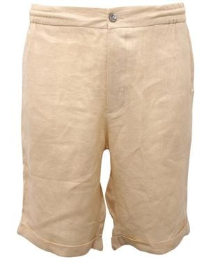 Alpha Studio Casual Shorts - Natural