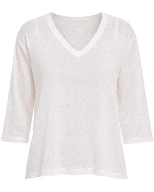 Aragona Long Sleeve T-Shirts - White