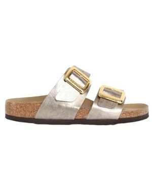 Birkenstock Sydney Cb Leren Sandalen - Bruin