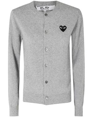 COMME DES GARÇONS PLAY Cardigans - Grey