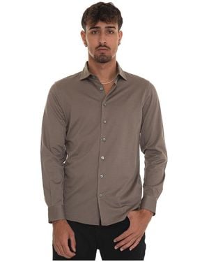 Gran Sasso Casual Shirts - Brown