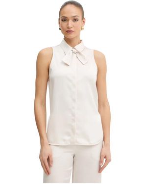 SIMONA CORSELLINI Tops ,Mouwloos Shirt - Wit