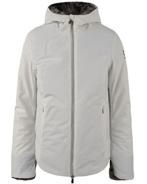 Suns Abrigo De Piel Blanco Modelo Roberta, Mujer, Talla - Gris