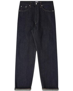 Edwin Jeans ,Blauw ,Katoen Loose Jeans