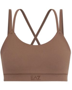 EA7 Short Training Top - Braun