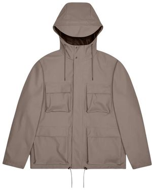 Rains Rain Jackets - Brown