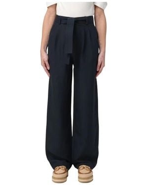 Woolrich Wide Trousers - Blue