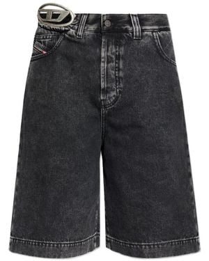 DIESEL Denim Shorts - Black