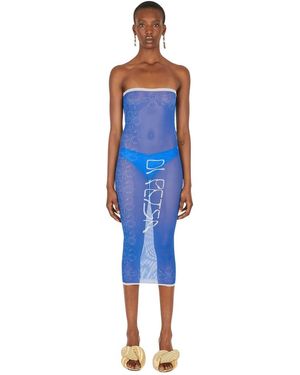 DI PETSA Midi Dresses - Azul