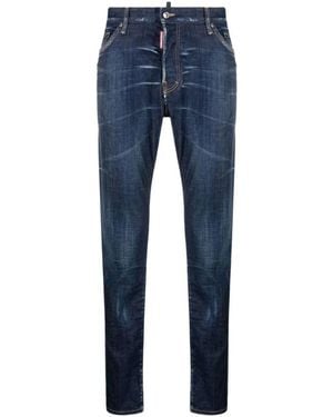 DSquared² Slim-Fit Jeans - Azul