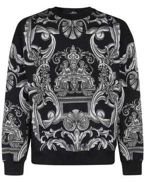 Versace Sweatshirts - Black