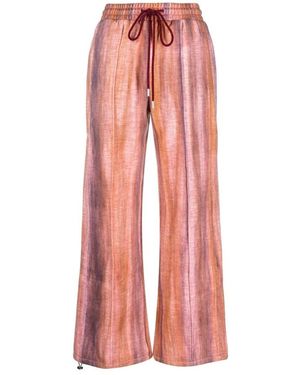 ANDERSSON BELL Lilie Nadelstich-Jogginghose - Pink