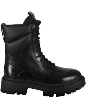 Ash Lace-Up Boots - Black