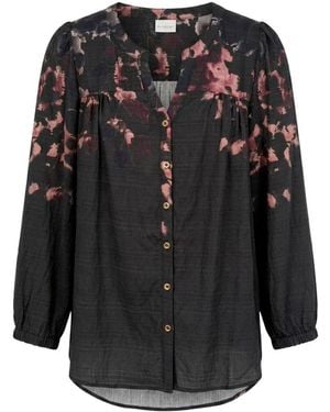 iN FRONT Blouse - Zwart