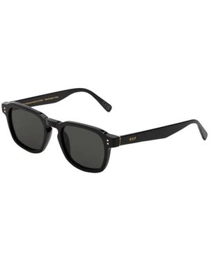 Retrosuperfuture Accessoires ,Zwart ,Zwarte Lichtbril Met Metalen Details