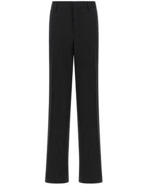 Tagliatore Straight Trousers - Black