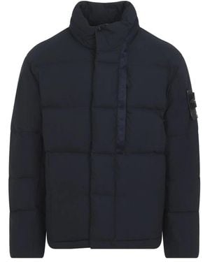 Stone Island Jassen ,Blauw ,Donsjack