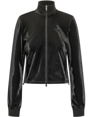 DIESEL Hoodies & Sweatvesten ,Zwart ,F-Rosy Felpa