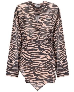 The Attico Short Dresses - Marrón