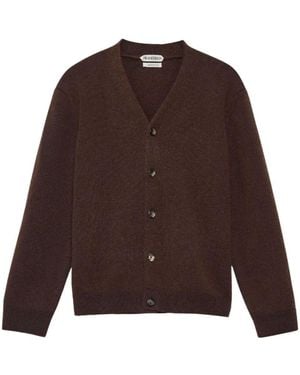 JW Anderson Strickjacke Aus Mohair - Braun