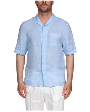 Paolo Pecora Short Sleeve Shirts - Blu