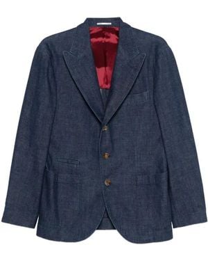 Brunello Cucinelli Blazers - Azul