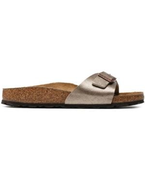 Birkenstock Sliders - Brown