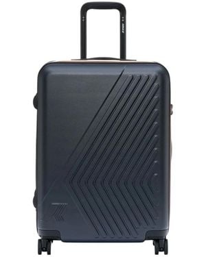 K-Way Suitcases - Blue