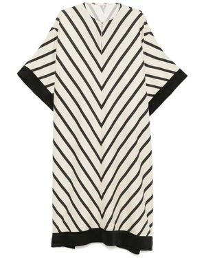 By Malene Birger Elegantes Seidenkleid - Schwarz