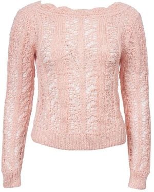 Ermanno Scervino Rundhals-Strickware - Pink