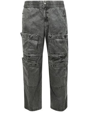DIESEL Straight Jeans - Grigio