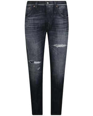 Dondup Jeans ,Blauw ,Pantalone Brighton 5-Pocket Broek