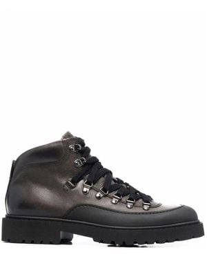 Doucal's Herrenstiefel Pedula Stil - Schwarz