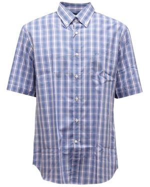 Paul & Shark Short Sleeve Shirts - Blue