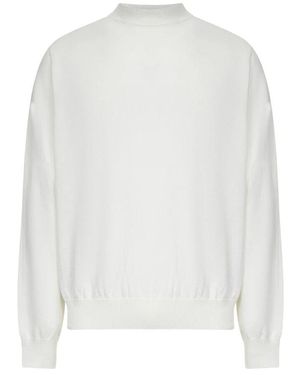 Moncler Round-Neck Knitwear - White