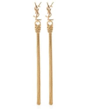 Saint Laurent Earrings - Metallic