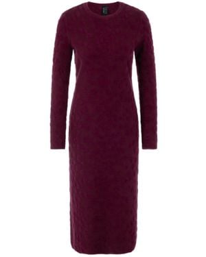 Marc Cain Maxi Jurk - Paars